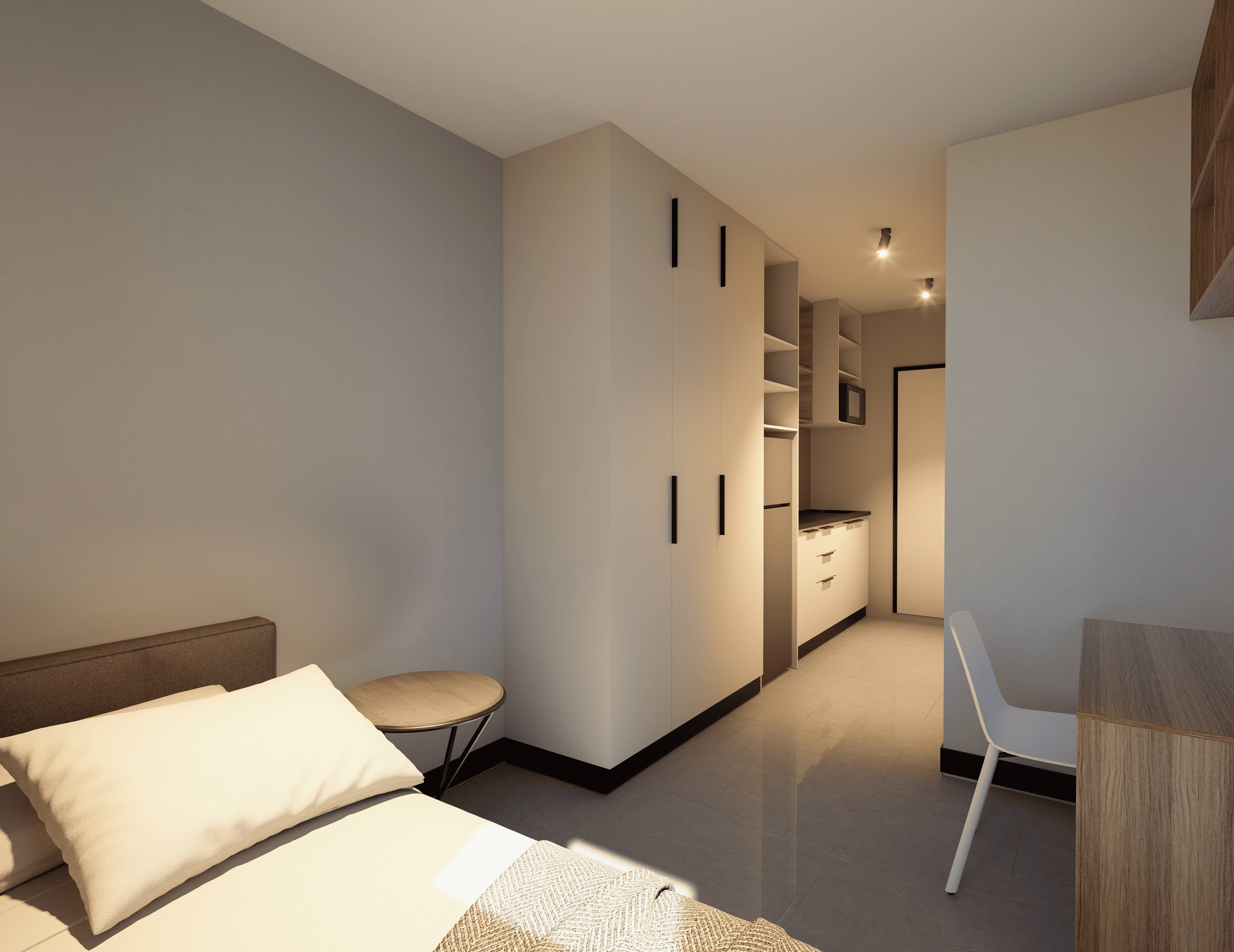 New Studio Interior at Fountain Rez